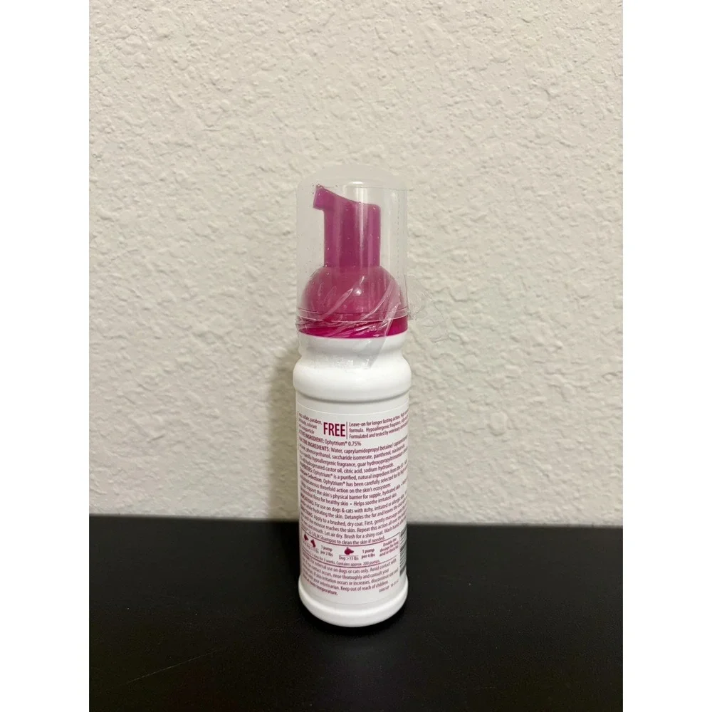 NEW DOUXO S3 Calm Mousse, Topical Management of Itching in Dogs Cats 5oz (150ml)